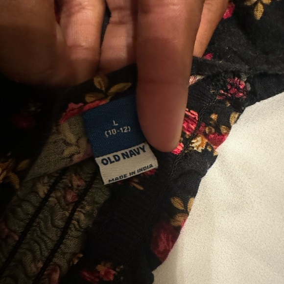 Flowered Girls Dress Size 10 - Picture 6 of 7